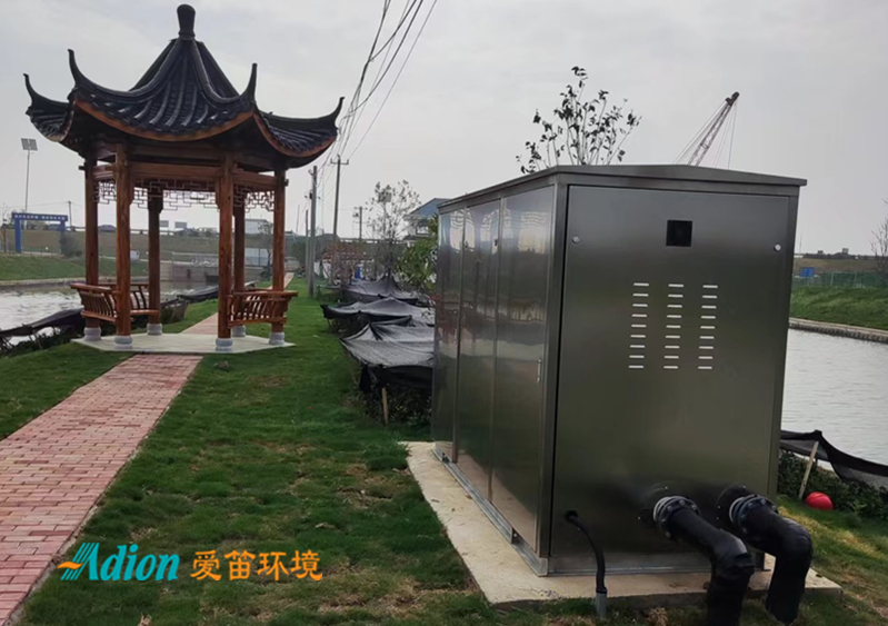 安徽河道治理設(shè)備安裝調(diào)試現(xiàn)場(chǎng)